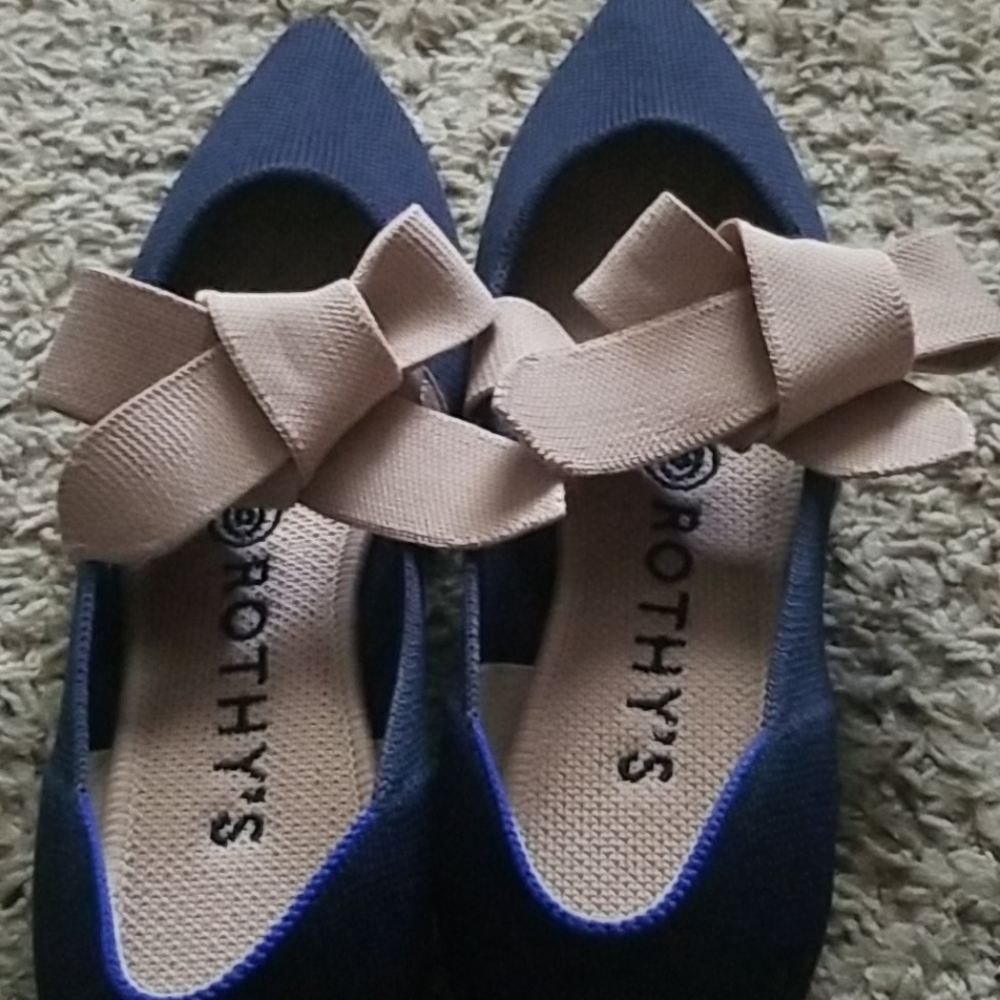 NWT Rothy's MaryJane in sapphire